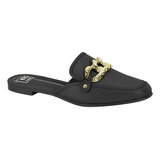 Sapatilha Mule Feminino Moleca Corrente 5722.118