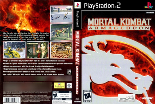 Mortal Kombat Armagedon Para Ps2 