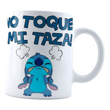 Taza Stitch No Toques Mi Taza Café O Té