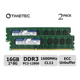 Memoria Ram 16gb Kit (2x8gb) Ddr3l 1600mhz Pc3-12800