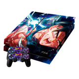 Skin Para Ps4 Dragon Balll Migatte + 2 Skin Mandos Barlight