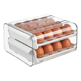 Cajón De Almacenamiento De Huevos Para Refrigerador, Doble C