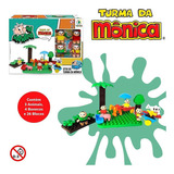 Playset Sítio Da Turma Da Mônica Blocos Educativos De Montar