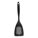 Espatula Calada 32 Cm Hudson Nylon Utensilio Cocina Bz3 Color Gris Ut44g