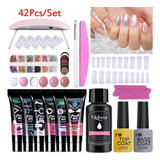 Kit De Unhas De Acrígel Polygel 42pcs - Poligel Acrigel