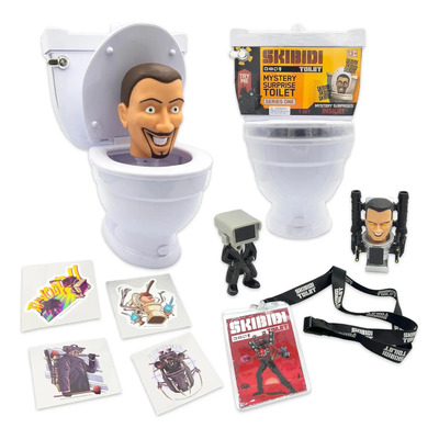 Skibidi Toilet Original Inodoro Misterioso Con Sorpresa 1330 | Mismo precio en cuotas