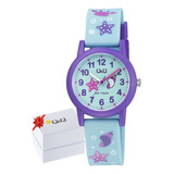 Reloj Qq Niña Pequeño Correa Infantil Ajustable Discreto Q&q