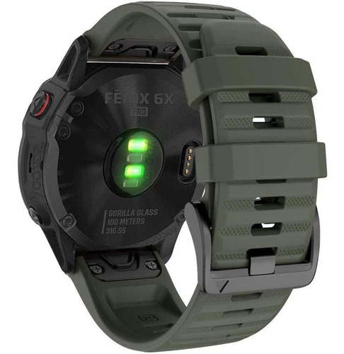 Malla Verde Garmin Fenix 6x Pro/sapphire 26mm