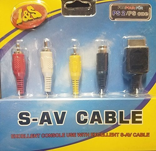 Cable De Playstation S-av Cable Para Ps 2 Y Ps One