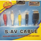 Cable De Playstation S-av Cable Para Ps 2 Y Ps One