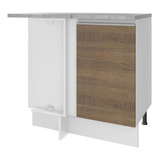 Mueble De Cocina Esquinero Madesa Con 1 Puerta