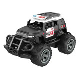 Carro Jeep Policia Control Remoto Luces Juguete Niño