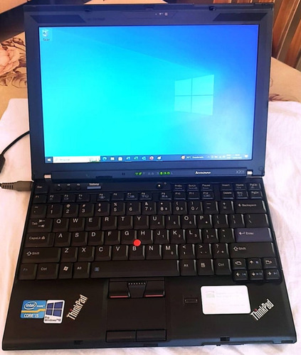 Notebook Lenovo X 201 Core I5 M560 2.67ghz/pró/semi Novo.