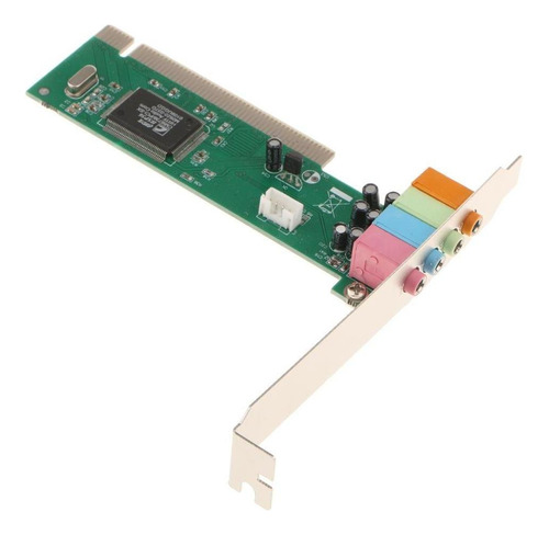 1x Tarjeta De Sonido Principal Pci 8738 Mini Base Envolvente