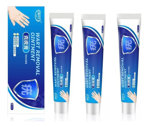 3pcs Removedor De Verrugas Faciales Plantares Y Genitales