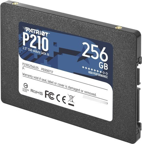 Disco Solido Ssd Patriot P210 256gb Sata 500mb/s Pc Notebook