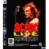 Rock Band Ac/dc Ps3 Nuevo Sellado