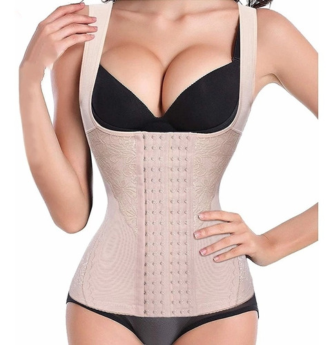 Corset Espalda Gótico Faja Reductora Modeladora Adelgazar 