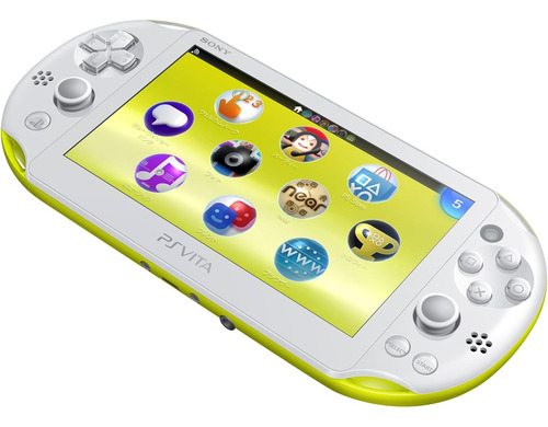 Ps Vita Slim Lime Green , 64gb +henkaku+juegos +freeshop