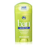 Desodorante Ban 2.6 Onzas Invisible Solid Powder Fresh (2.6.