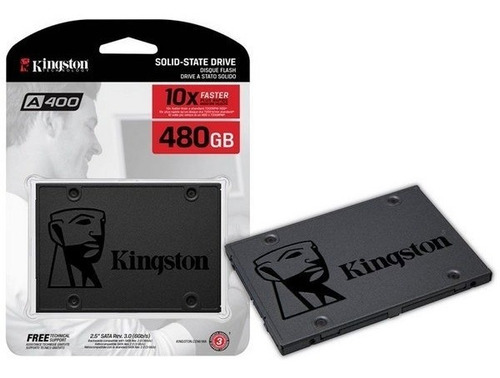 Ssd Kingston A400 480gb Sata3 6gbs Sa400s37/480g 2.5''