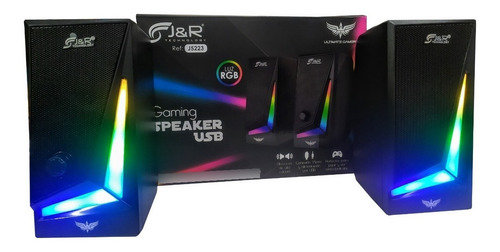 Parlantes Speakers Gamer Jyr J5223 Usb Luces Led