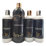 Nanoplastia Kit Shampoo,keratina Post,acond Beautiful Angels