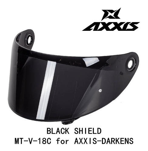 Visor Axxis Draken V-18-c L/nueva Cristal Espejado O Fume Md