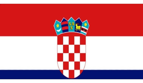Bandera Croacia 1mtr X 1.5mtrs Poliester Estampado
