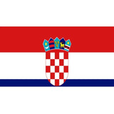 Bandera Croacia 1mtr X 1.5mtrs Poliester Estampado
