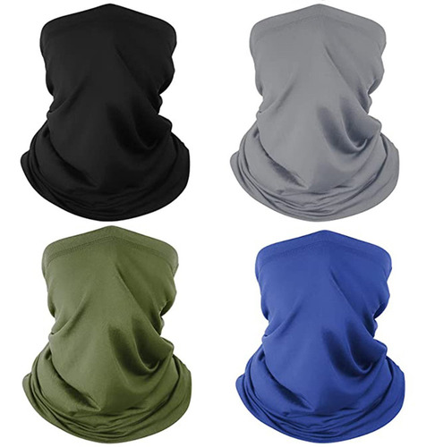 Pack De 4 Bandanas Refrescantes Para El Cuello, Máscara Faci