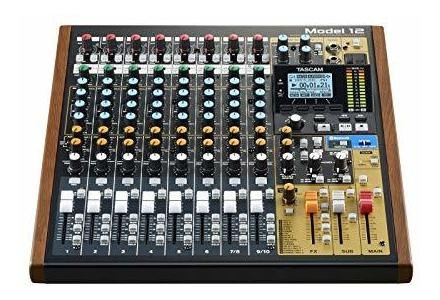 Tascam Modelo 12 Mezclador De Produccion Todo En Uno