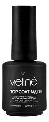 Esmalte Top Coat Matte Semipermanente Meline