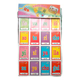 Lotería Didáctica Las Sílabas Aprender Jugar Económica Niños