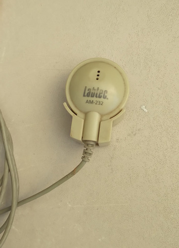 Micrófono Para Pc Labtec Am-232 Funciona - Vintage