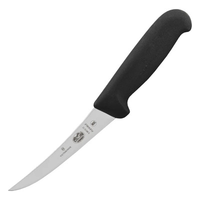 Cuchillo Deshuesador Victorinox® Curvo Flexible Fibrox, 12cm Color Negro | Meses sin interés