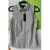 Camisa Sin Mangas Banana Republic Talla 2