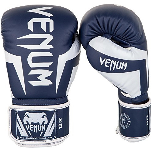 Guantes De Boxeo Con Palma Reforzada Azul Marino 12 Oz