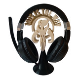 Soporte Porta Auriculares Mandalorian Star Wars 3d Gamer