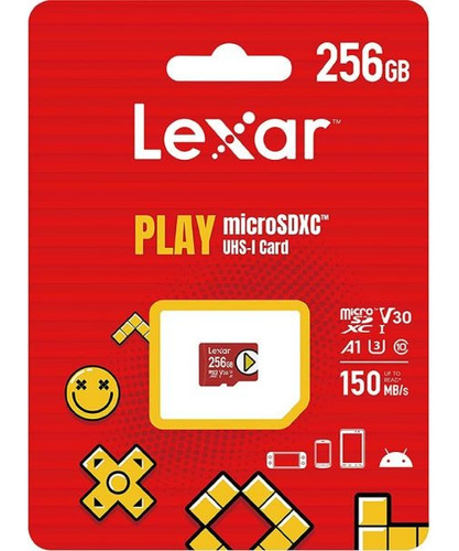 Micro Sd Lexar 256 Gb A1 Nintendo Switch Smartphone