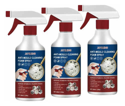3×spray Antimoho, Moho Cleaner, Antimoho W23 Cleaning .
