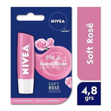 Nivea Protector Labial Soft Rose X 4,8 Gr 