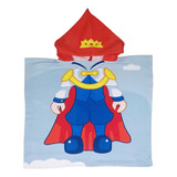 Poncho De Toalla Infantil Superman