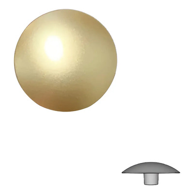 Puxador Ponto Orion 33x20mm Dourado Zen Design Zen Design | MercadoLivre