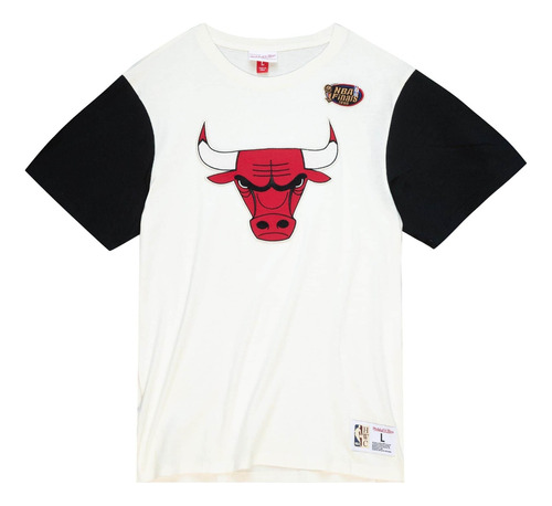 Playera Mitchell And Ness Chicago Bulls C Color Blocked