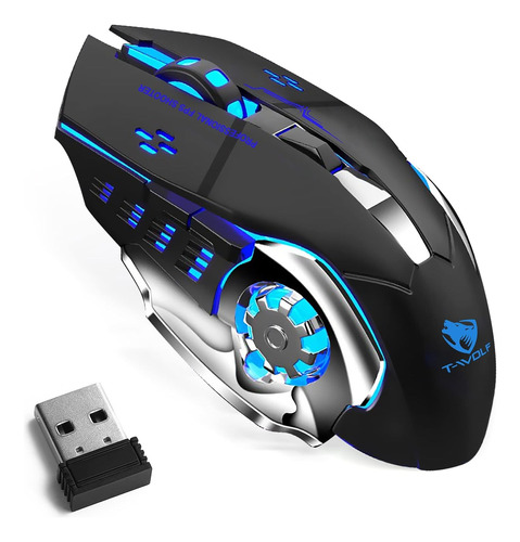 Ratón Bluetooth Mouse Inalámbrico Recargable Deluxe
