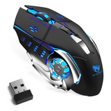 Ratón Bluetooth Mouse Inalámbrico Recargable Deluxe