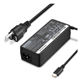 Cargador Para Lenovo Laptop Computer 65w 45w Usb C Adaptado.