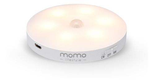 Luzinha Luminária Led Sensor De Presença Usb Momo Lifestyle