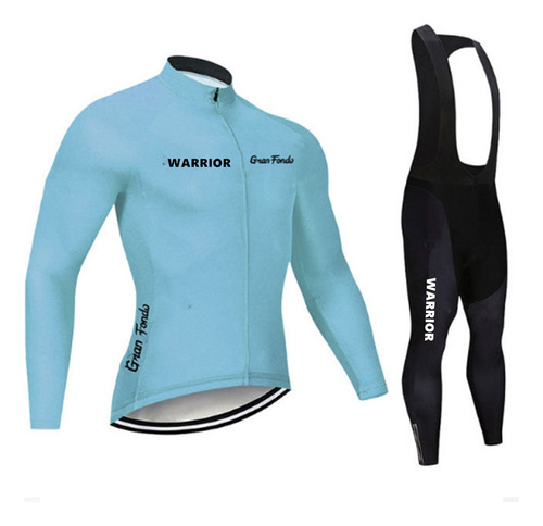 Maillot De Ciclismo/top De Manga Larga+pantalones De Mono